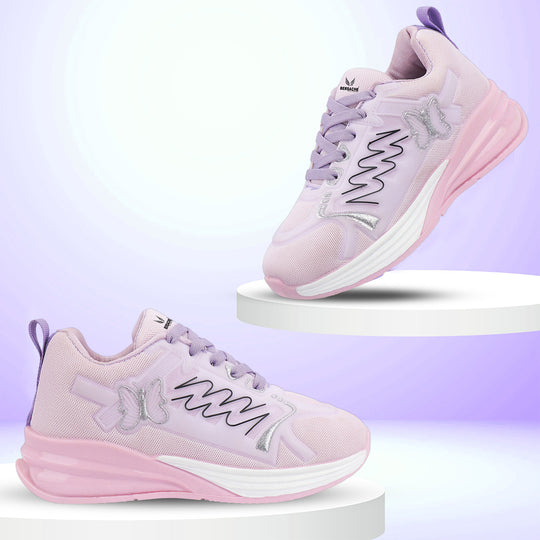 Bersache Premium Sports ,walking,Gym,cricket, Trending  Running Shoes For Women's-(8142-Purple)