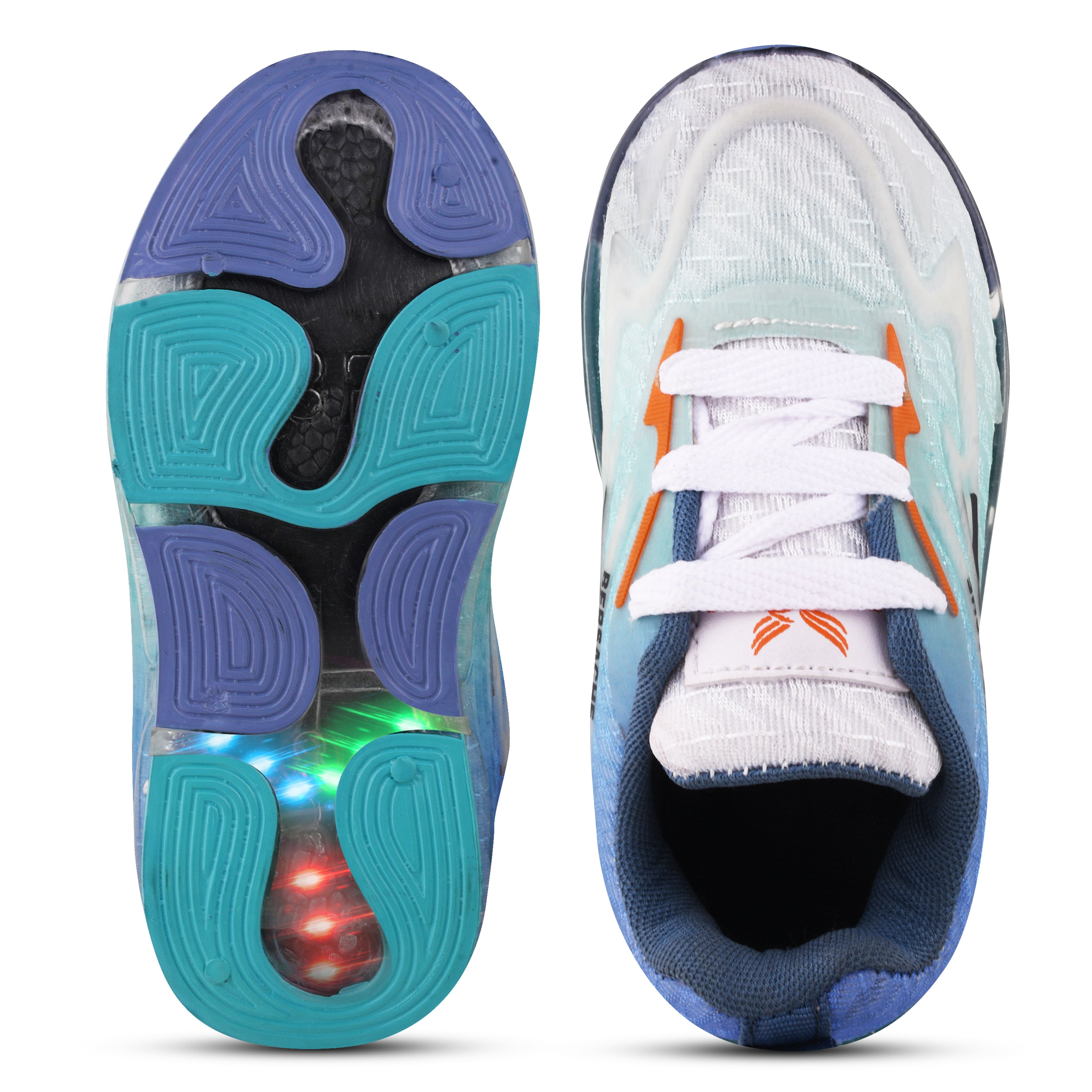 Bersache Premium Sports,walking,Gym,cricket,Trending Running Shoes For Kid's - Blue -8033.