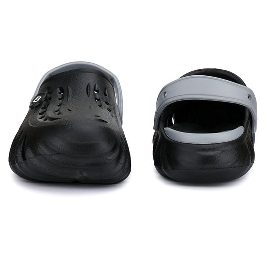 Bersache Extra Soft Classic Casual with Back Strap Regular wear with Ultra Soft & Flexibility Technology Flip-Flop for Men's/ boy,s - 6004 (Black)