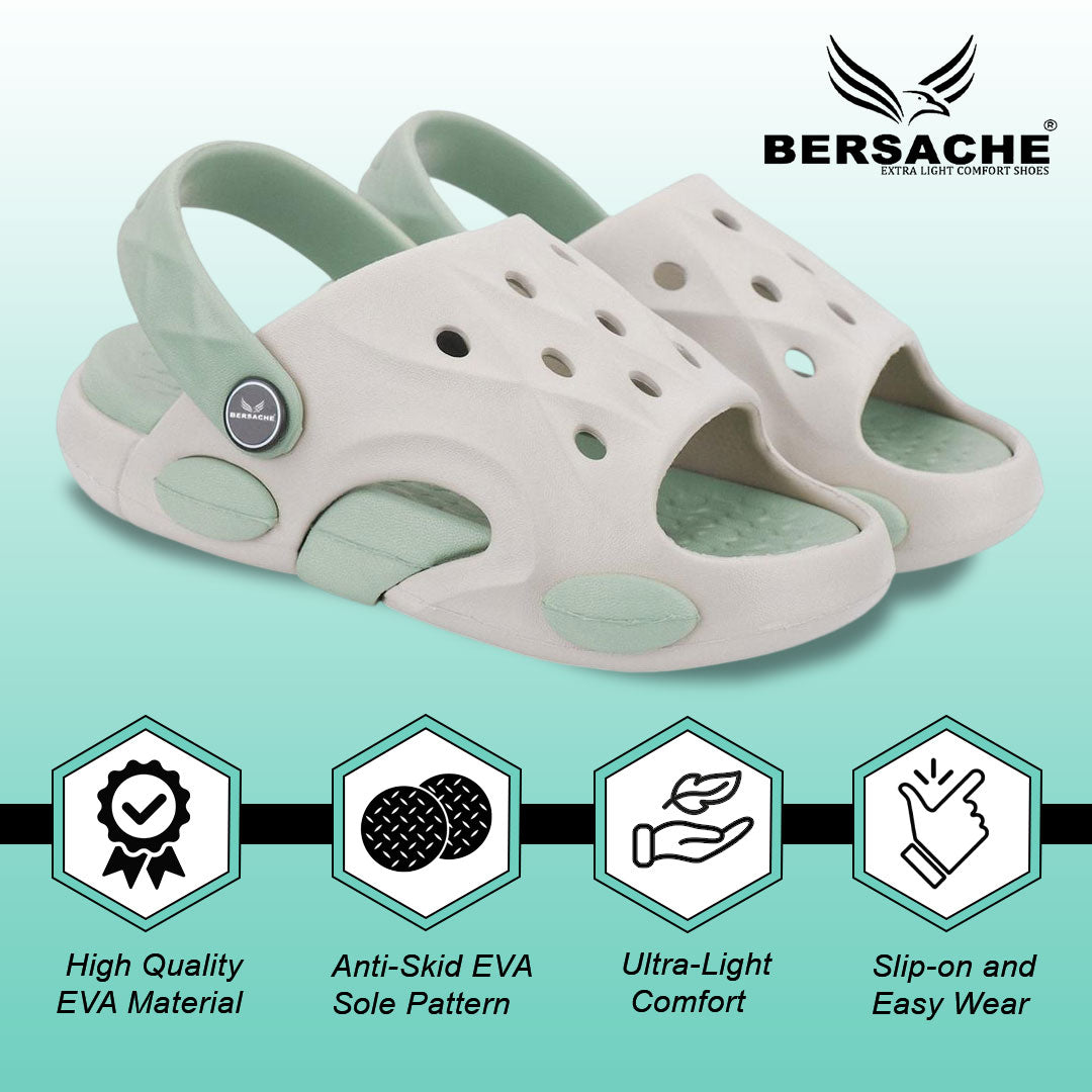 Bersache Extra Soft Classic Casual CHAPPAL with  Regular wear with Ultra Soft & Flexibility Technology Slipper for Kids's - Beige -6318.