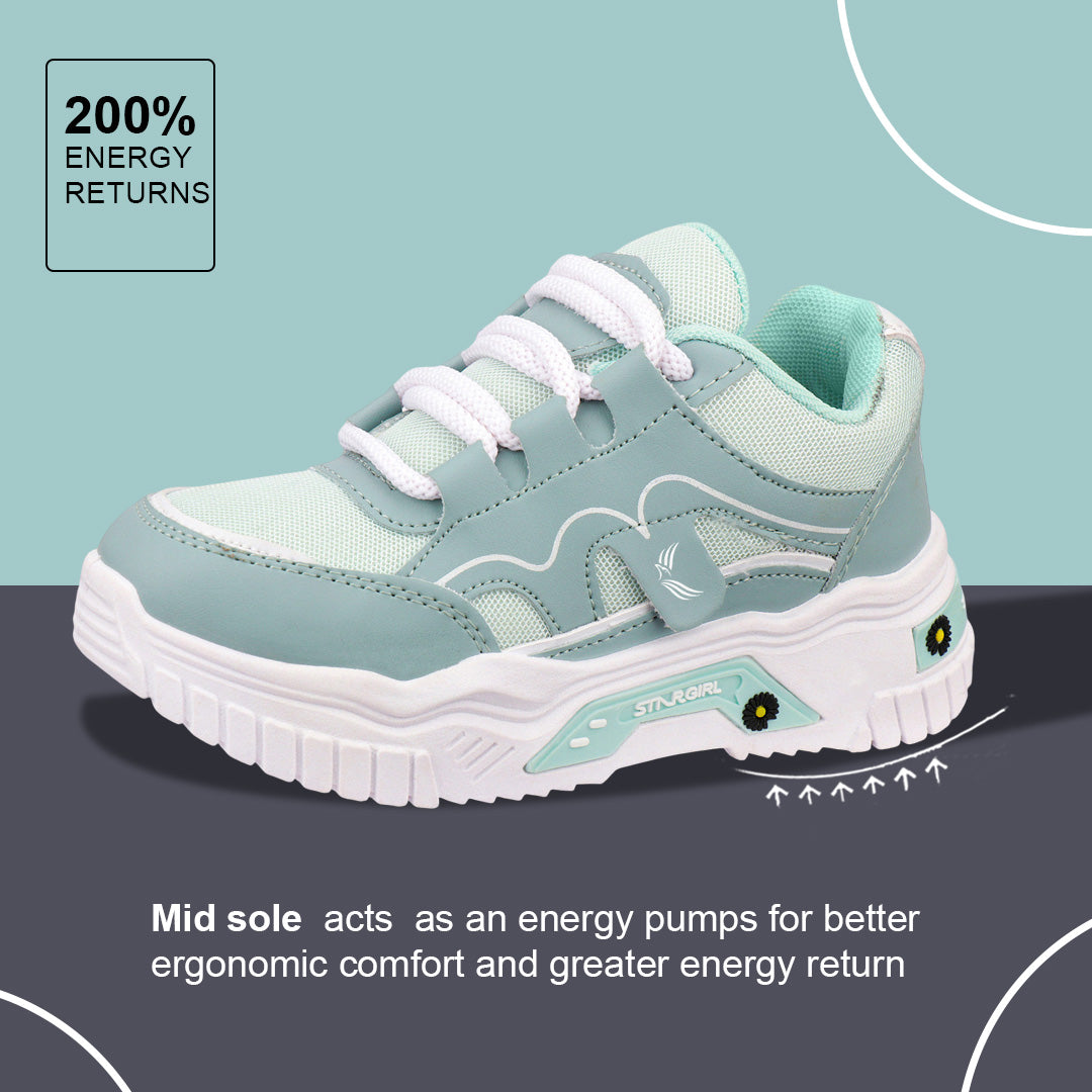 Bersache Sneaker, Loafers ,Casual with Extra comfort Sneaker Colour Changing shoes for Women (Grey-8101)