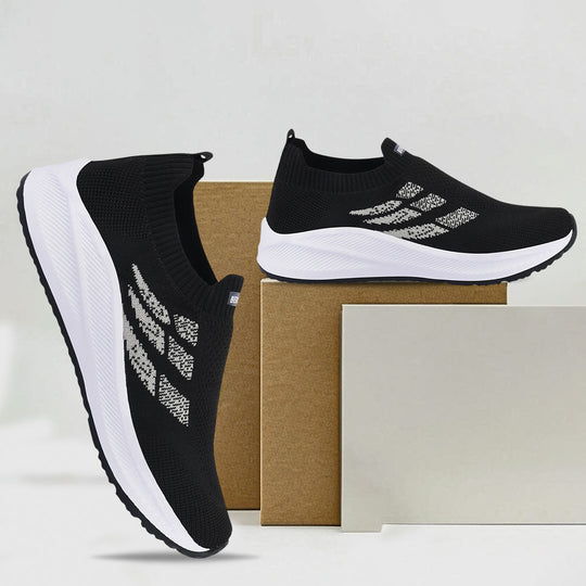 Bersache Premium Sports,Gym, Trending Stylish Running Shoes For Men (8109-Black)