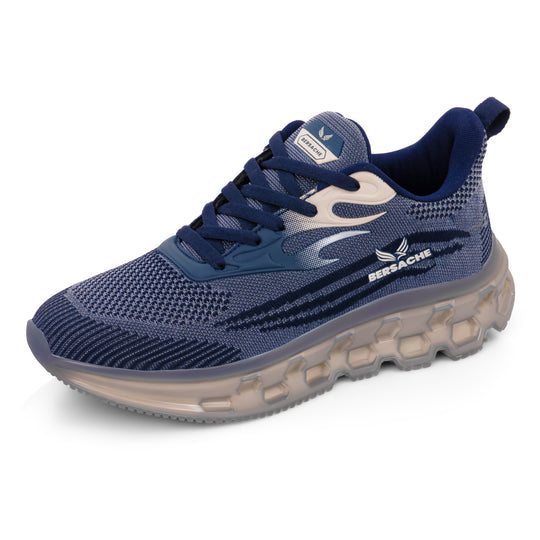Bersache Premium Sports ,Gym, Trending Stylish Running Shoes For Men  (9196-Navy)