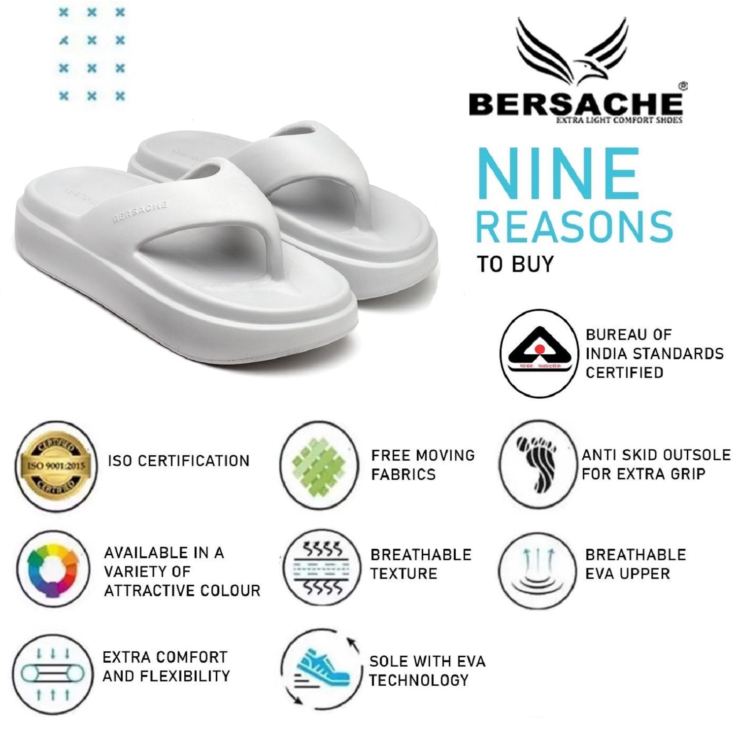 Bersache Extra Soft Classic Casual with  Regular wear with Ultra Soft & Flexibility Technology Slipper For women's/Girl's-(6108-White)