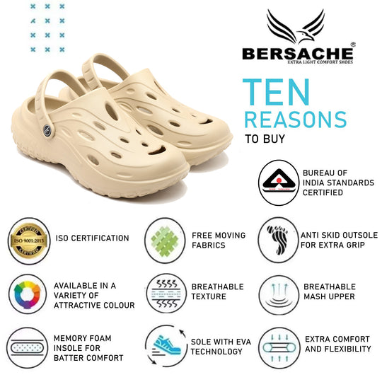 Bersache Extra Soft Classic Casual with  Regular wear with Ultra Soft & Flexibility Technology Flip Flop for Men's & Boy's (6124-