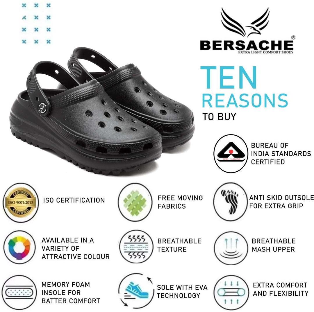 Bersache Extra Soft Classic Casual with  Regular wear with Ultra Soft & Flexibility Technology Flip Flop For women's/Girl's-(6130-Black)