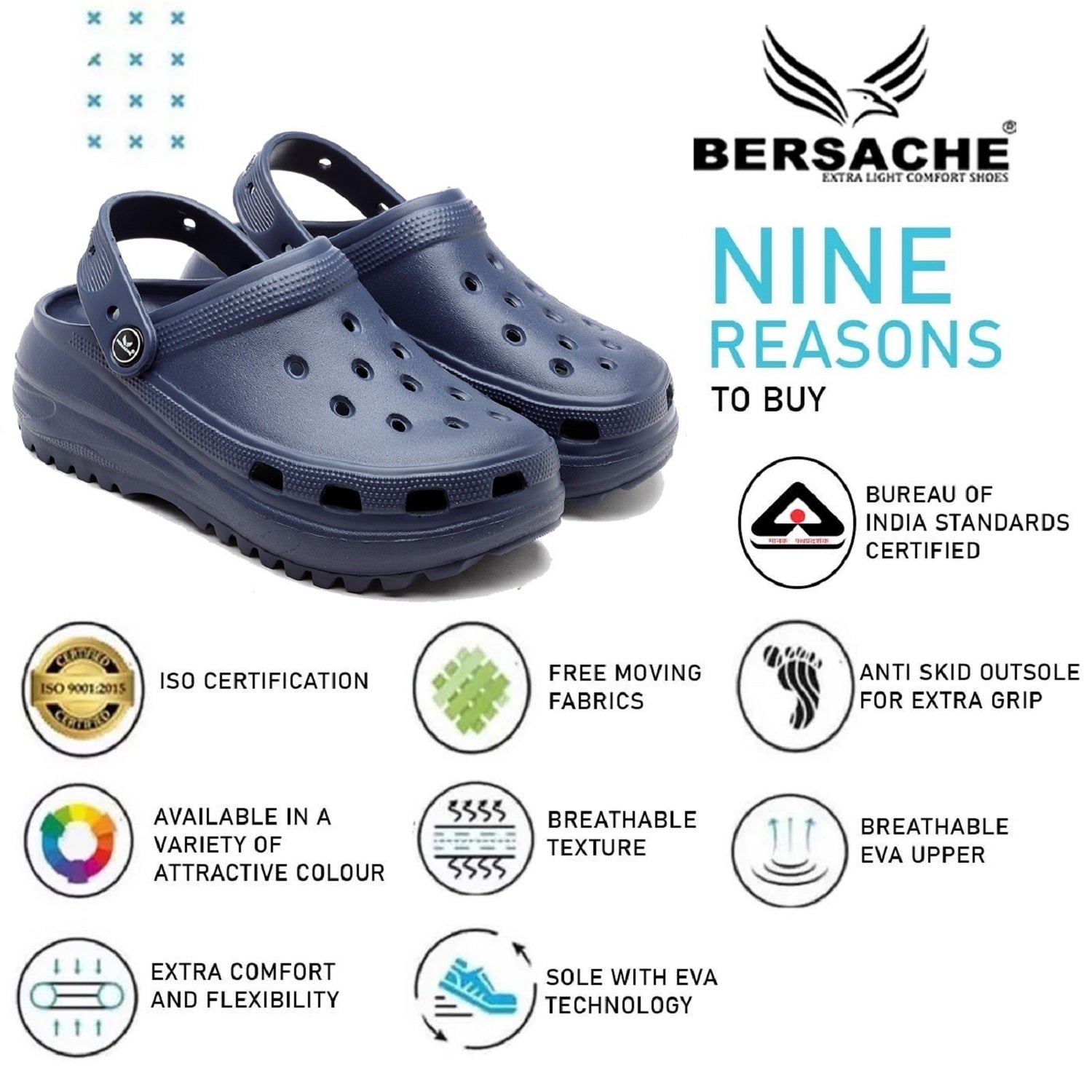 Bersache Extra Soft Classic Casual with  Regular wear with Ultra Soft & Flexibility Technology Flip Flop For women's/Girl's-Blue-6131