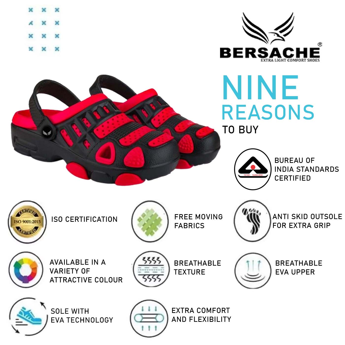 Bersache Extra Soft Classic Casual CHAPPAL with  Regular wear with Ultra Soft & Flexibility Technology Slipper for Kids's - Red -6167.