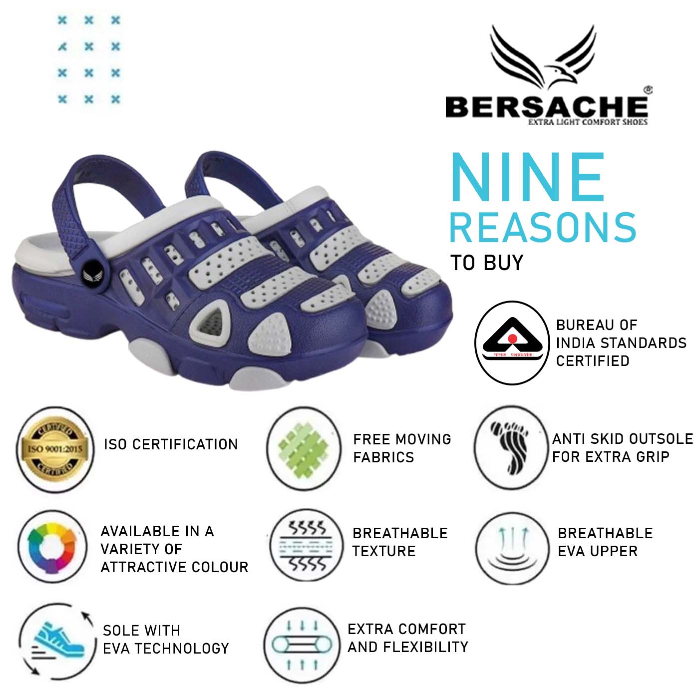 Bersache Extra Soft Classic Casual CHAPPAL with  Regular wear with Ultra Soft & Flexibility Technology Clog's for Kids's - Gray -6168.