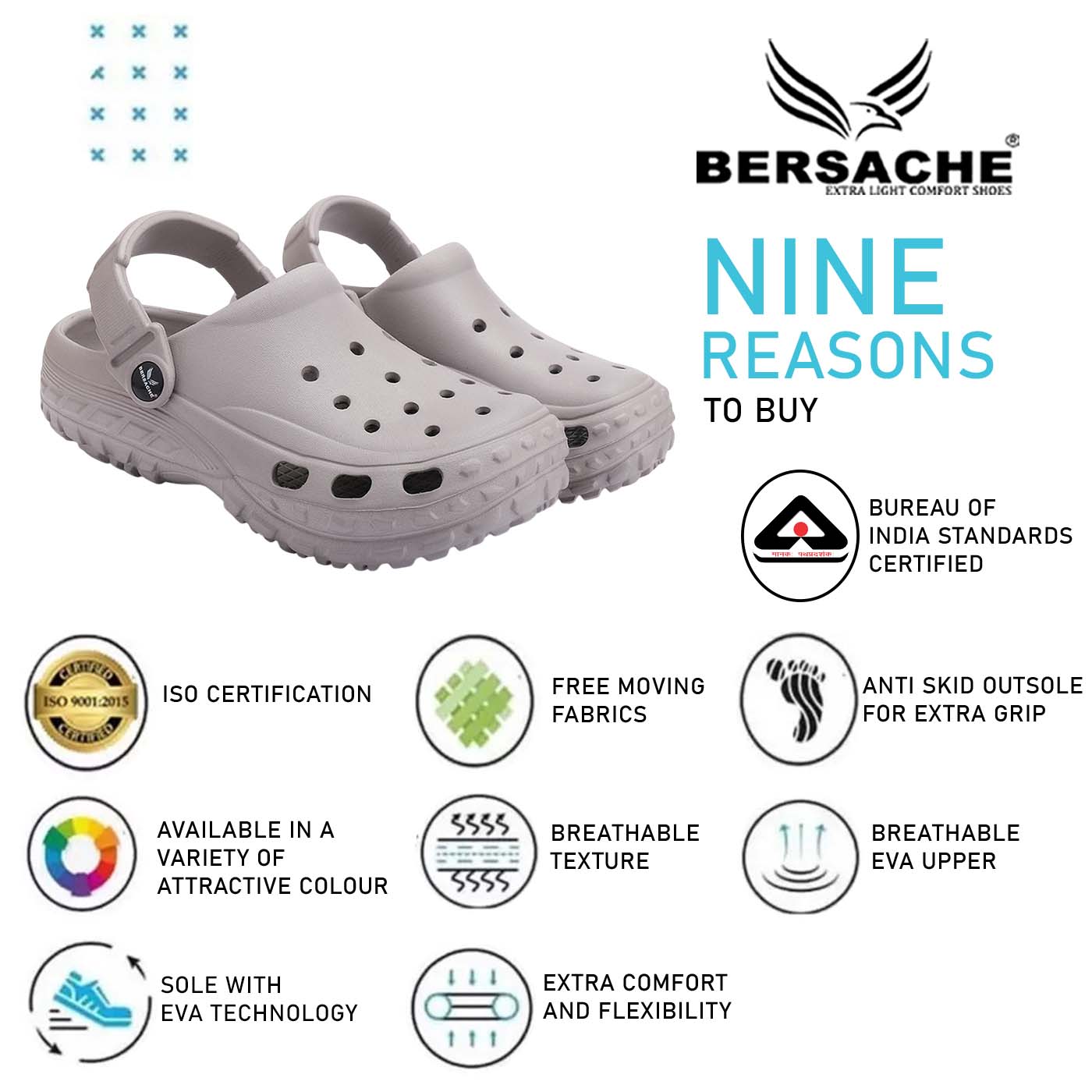 Bersache Extra Soft Classic Casual CHAPPAL with  Regular wear with Ultra Soft & Flexibility Technology Sandal for Kids's - Gray -6203.