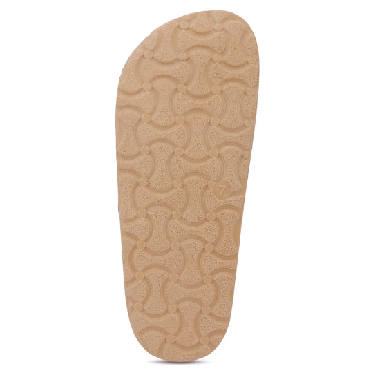 Bersache Extra Soft Classic Casual with  Regular wear with Ultra Soft & Flexibility Technology Flip-Flop for Men's & Boy's (6210-Tan)