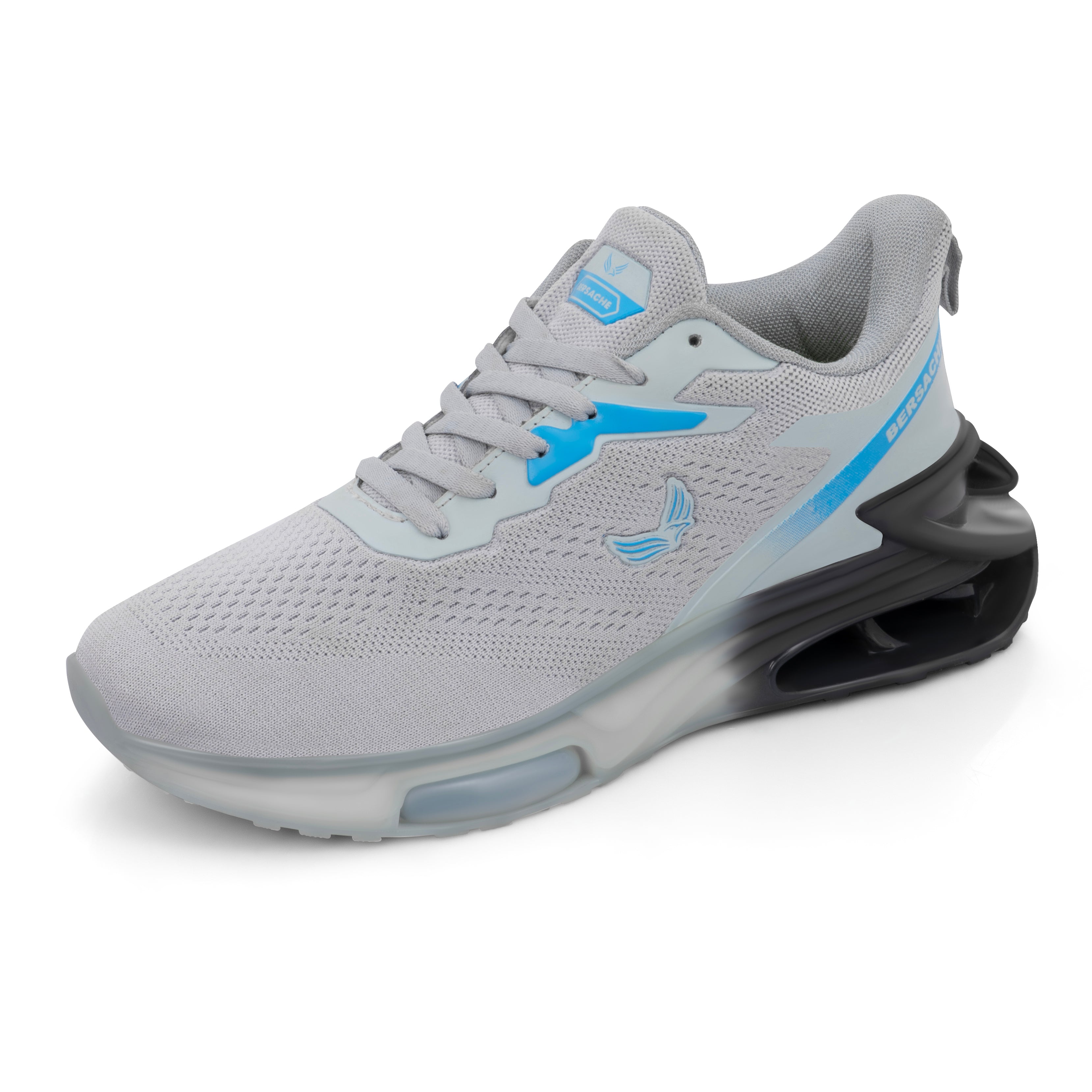 Bersache Premium Casual ,Gym, Trending Stylish Running Shoes For Men  (9194-Grey).