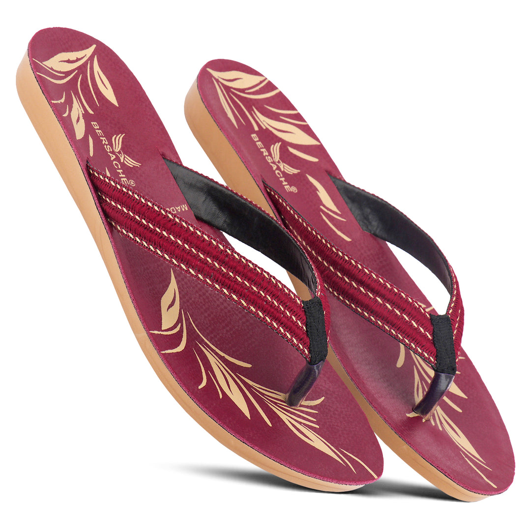 Bersache Extra Soft Classic Casual with  Regular wear with Ultra Soft & Flexibility Technology Sandal For Women's/Girl's-PIink-6231