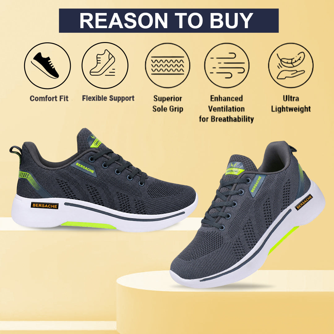 Bersache Lightweight Sports Shoes For Men  - 7049
