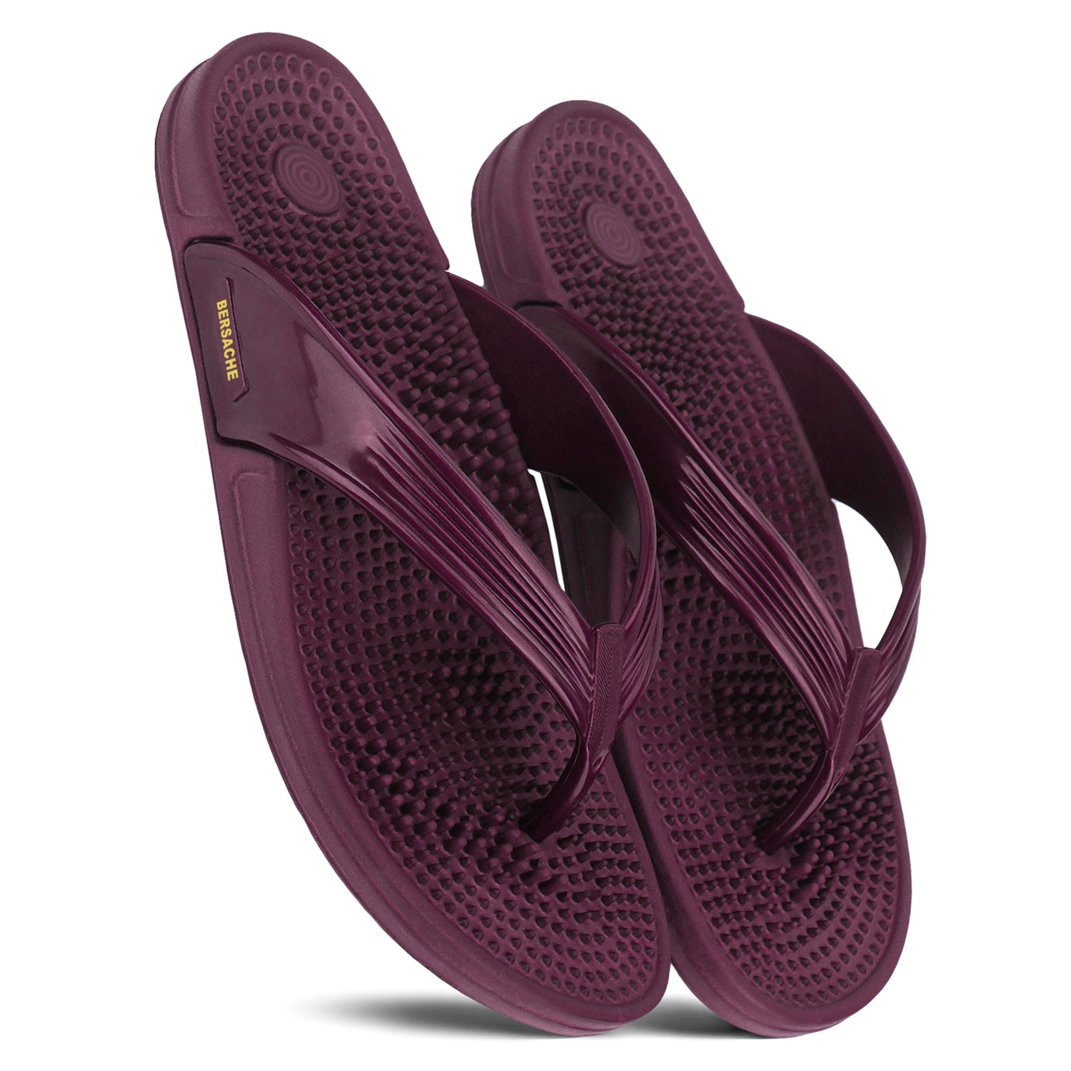 Bersache Extra Soft Classic Casual  with  Regular wear with Ultra Soft & Flexibility Technology Flip-Flop for Women's-(6333-Maroon).