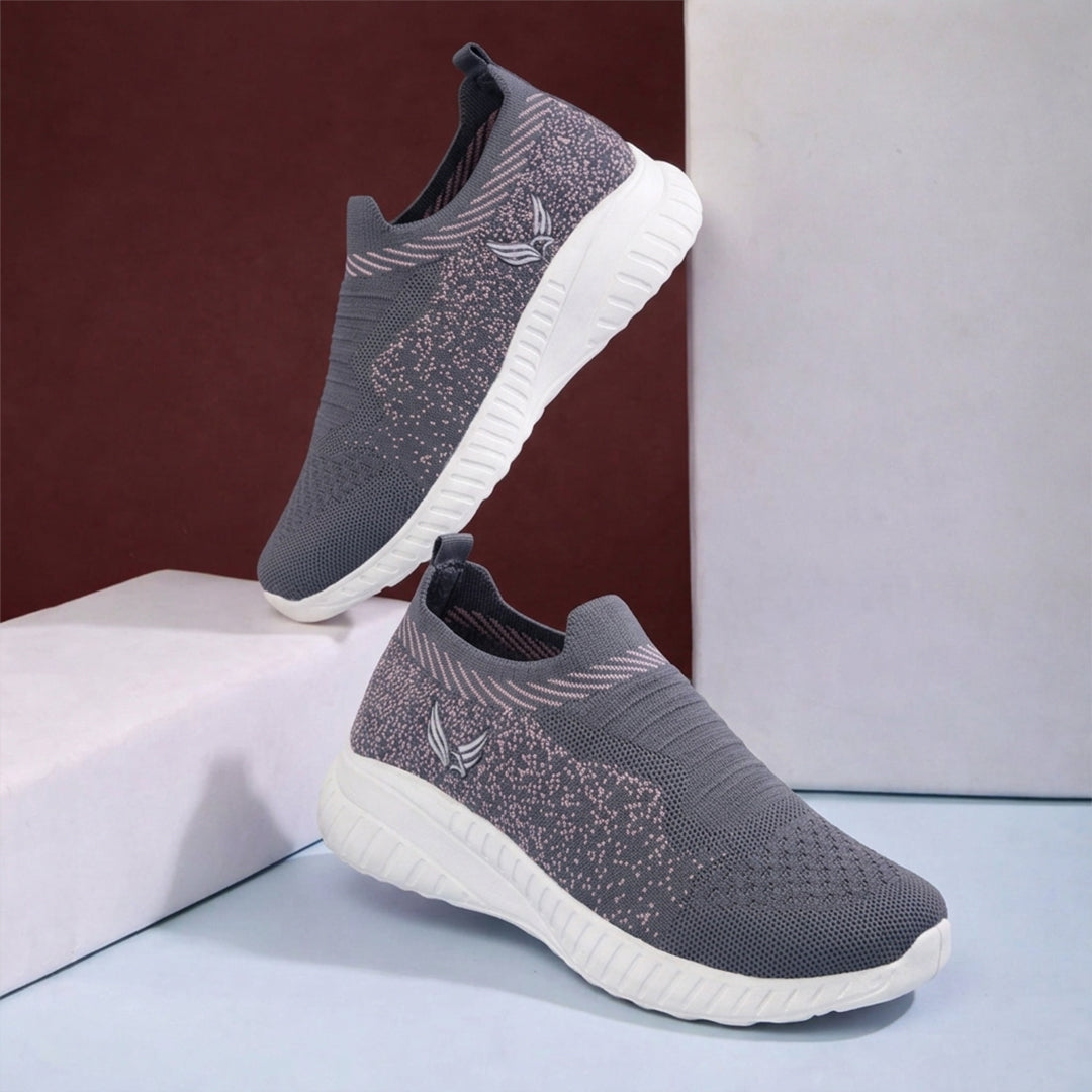 Bersache Premium Sports , Walking, Gym, Cricket, Trending  Running Shoes For Women's-(8172-Grey)