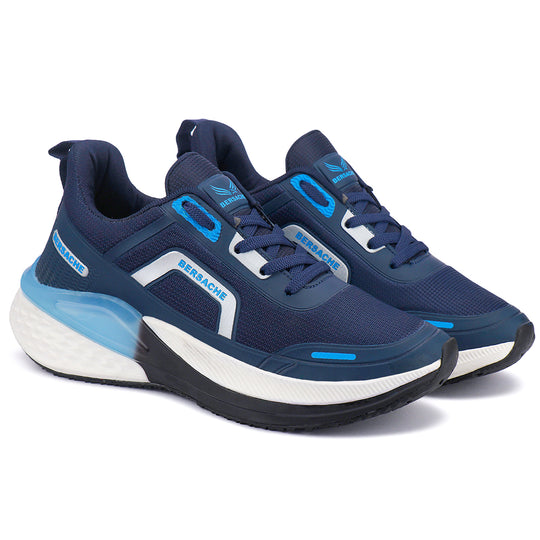 Bersache Premium Sports,Gym, Trending Stylish Running Shoes For Men (9205-Blue)