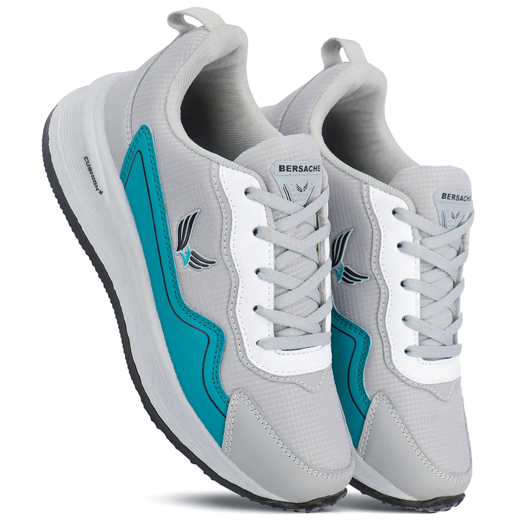 Bersache Casual Sneaker shoe for Men| Soft Cushioned Insole , Slip-Resistance Casuals For Men (Blue-8145)