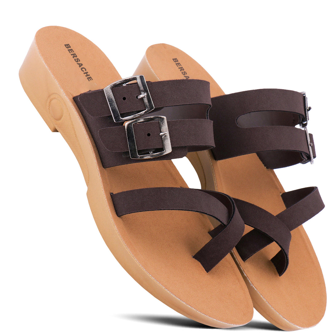 Bersache Extra Soft Classic Casual with  Regular wear with Ultra Soft & Flexibility Technology Flip Flop For women's/Girl's-(Black-6239)