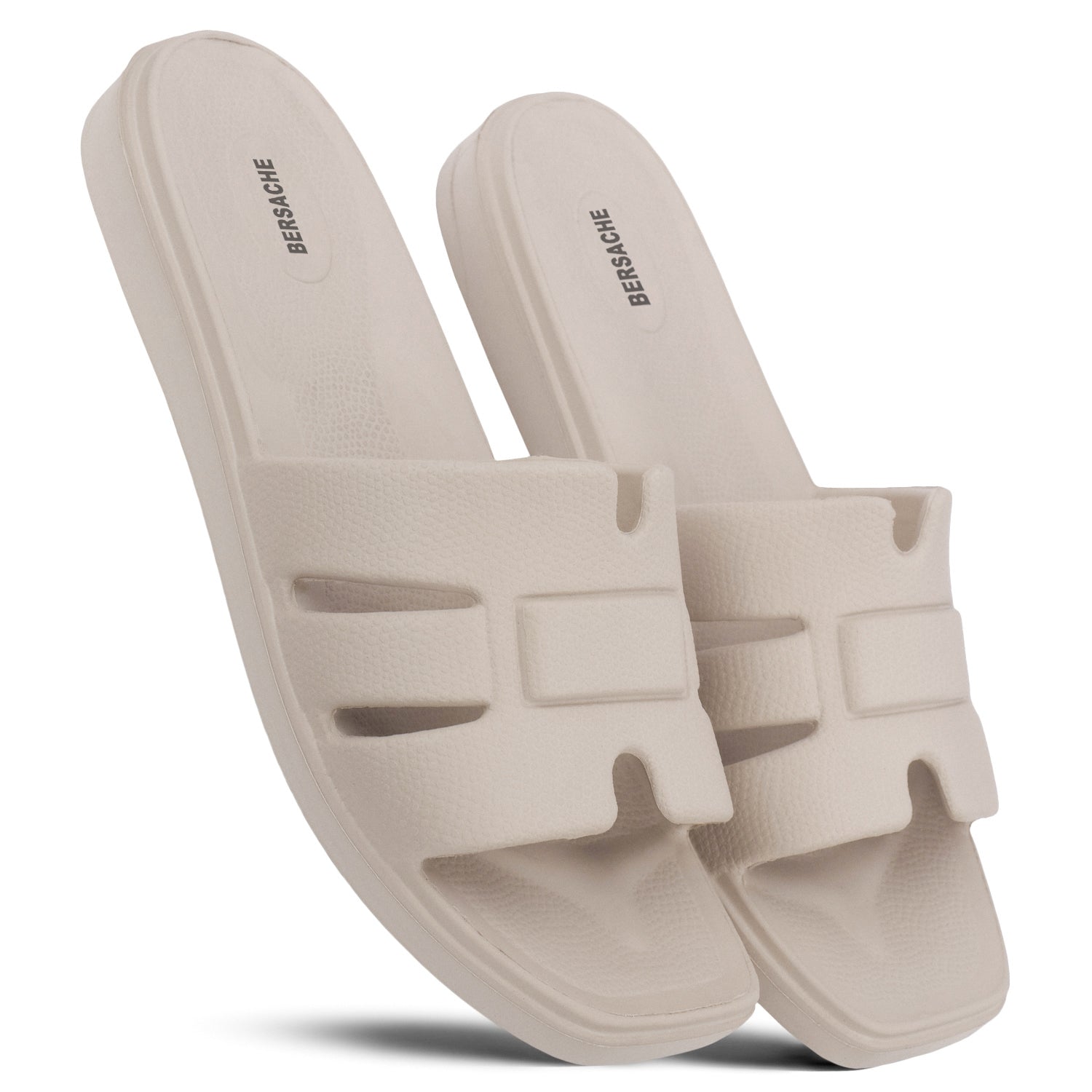 Bersache Extra Soft Classic Casual  with  Regular wear with Ultra Soft & Flexibility Technology Flip-Flop for Women's-(6301-Beige) .