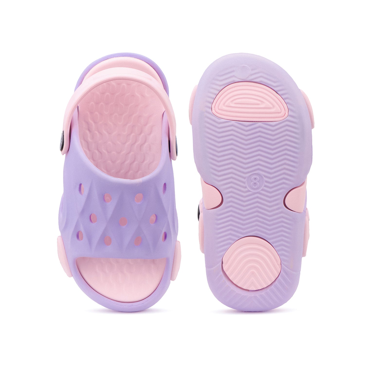 Bersache Extra Soft Classic Casual CHAPPAL with  Regular wear with Ultra Soft & Flexibility Technology Slipper for Kids's - Purple -6319.