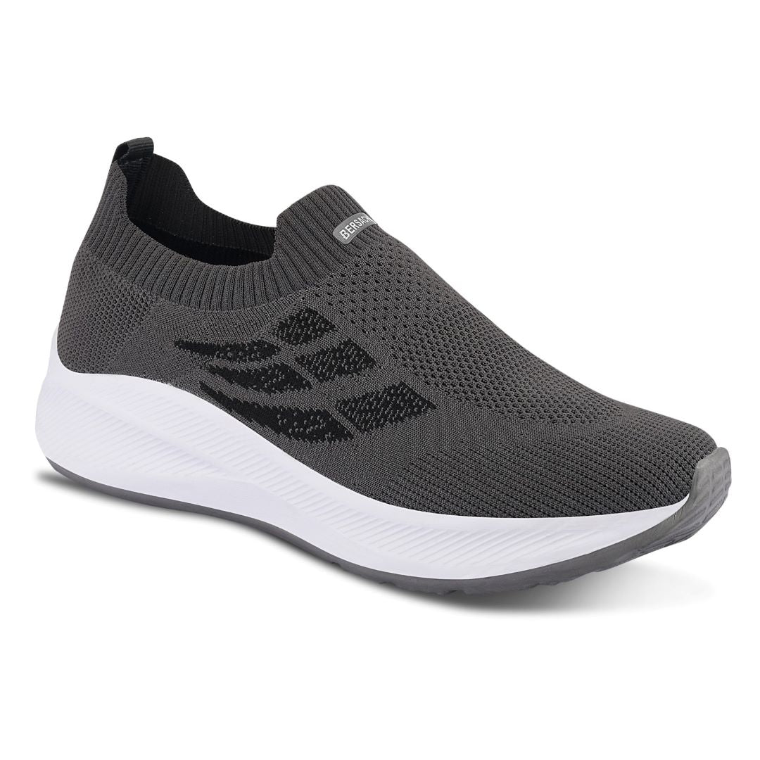 Bersache Lightweight Casual Sneaker Shoes For Men (8110-Grey)