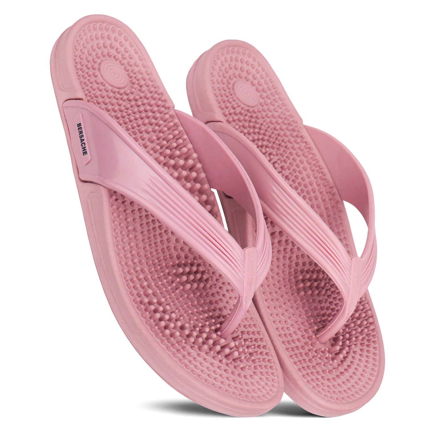 Bersache Extra Soft Classic Casual  with  Regular wear with Ultra Soft & Flexibility Technology Flip-Flop for Women's-(6334-Pink).