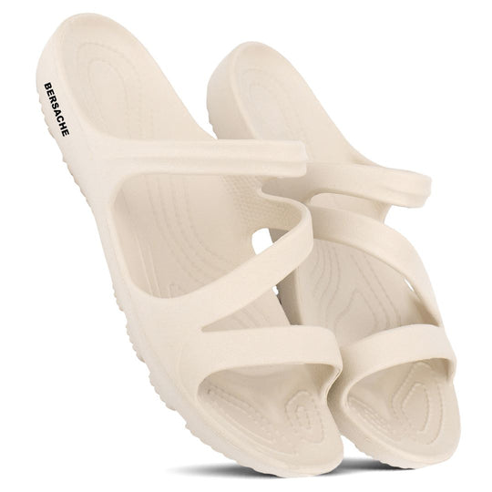 Bersache Extra Soft Classic Casual with  Regular wear with Ultra Soft & Flexibility Technology Slipper For Women's & Girl's-(6251-Beige)