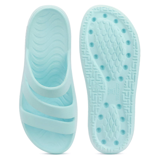 Bersache Extra Soft Classic Casual  with  Regular wear with Ultra Soft & Flexibility Technology Sandal for Women's-(6309-Blue)