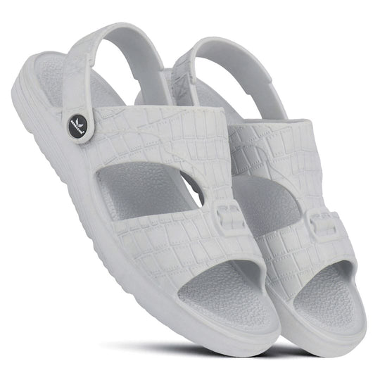 Bersache Extra Soft Classic Casual with  Regular wear with Ultra Soft & Flexibility Technology Sandal For Men's & Boy's-(Grey-6271)