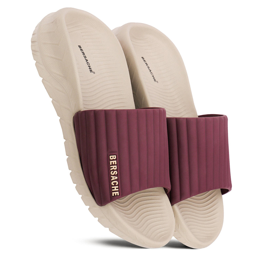 Bersache Extra Soft Classic Casual with  Regular wear with Ultra Soft & Flexibility Technology Flip Flop For Men's-(Beige-6330).