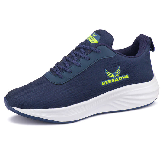 Bersache Premium Sports ,Gym, Trending Stylish Running Shoes For Men Blue-8069