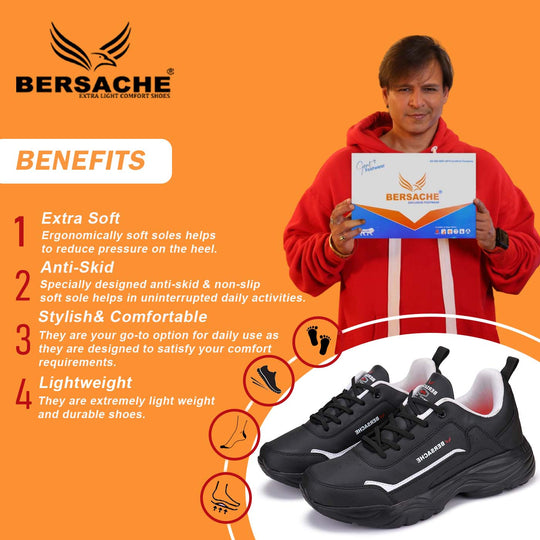 Bersache Lightweight Sports Shoes  For Men-7056