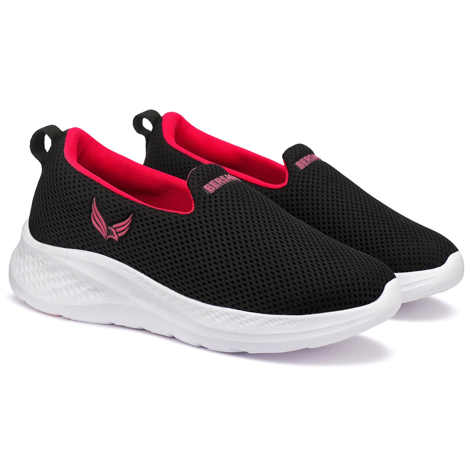 Bersache Sneaker, Loafers ,Casual with Extra comfort Sneaker Colour Changing shoes for Women (Red-8097)