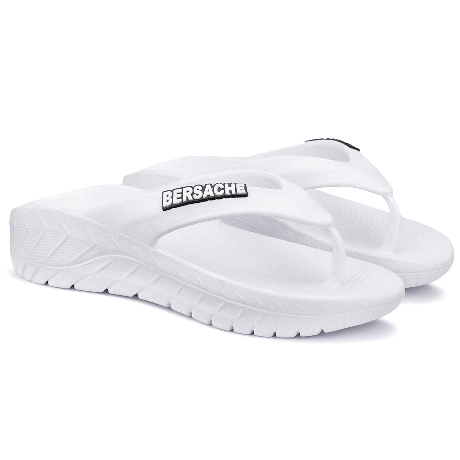 Bersache Extra Soft Classic Casual with  Regular wear with Ultra Soft & Flexibility Technology Sandal For men's & boy's-(6257-White)