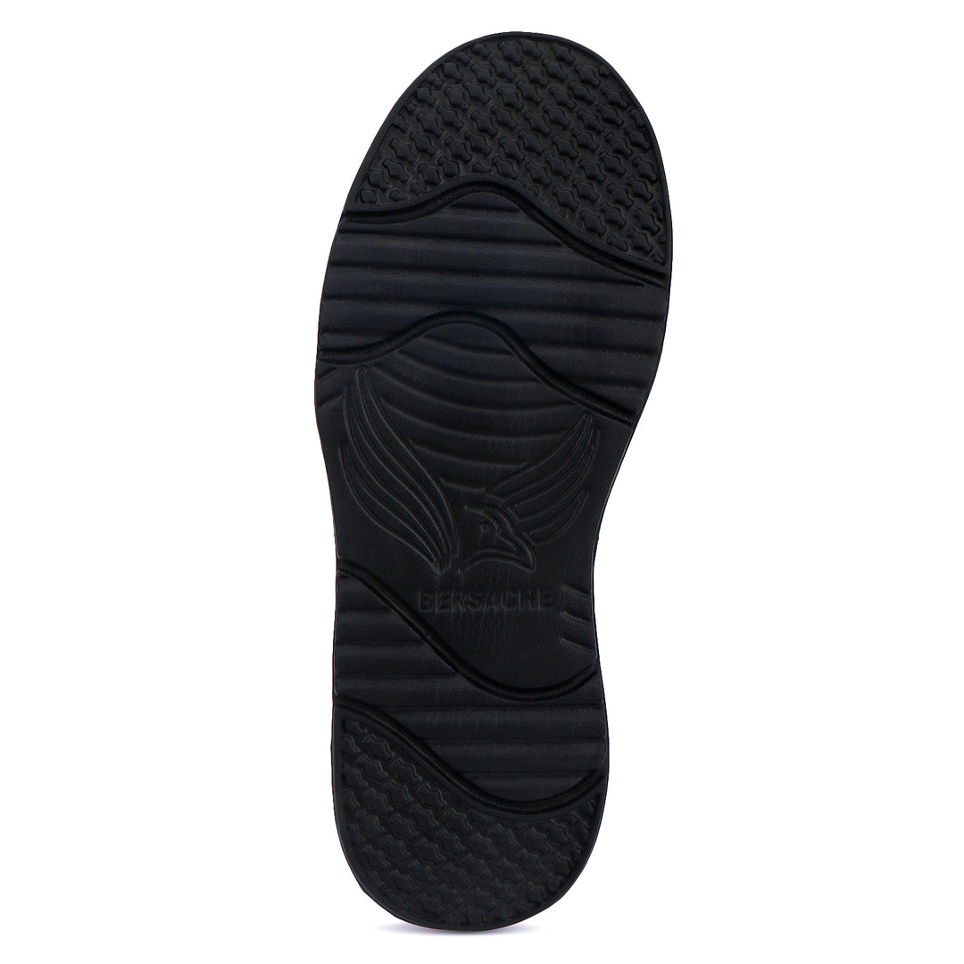 Bersache Sneaker, Loafers ,Casual With Extra Comfort Sneakers For Men's/Boy's (8047-White & Black)