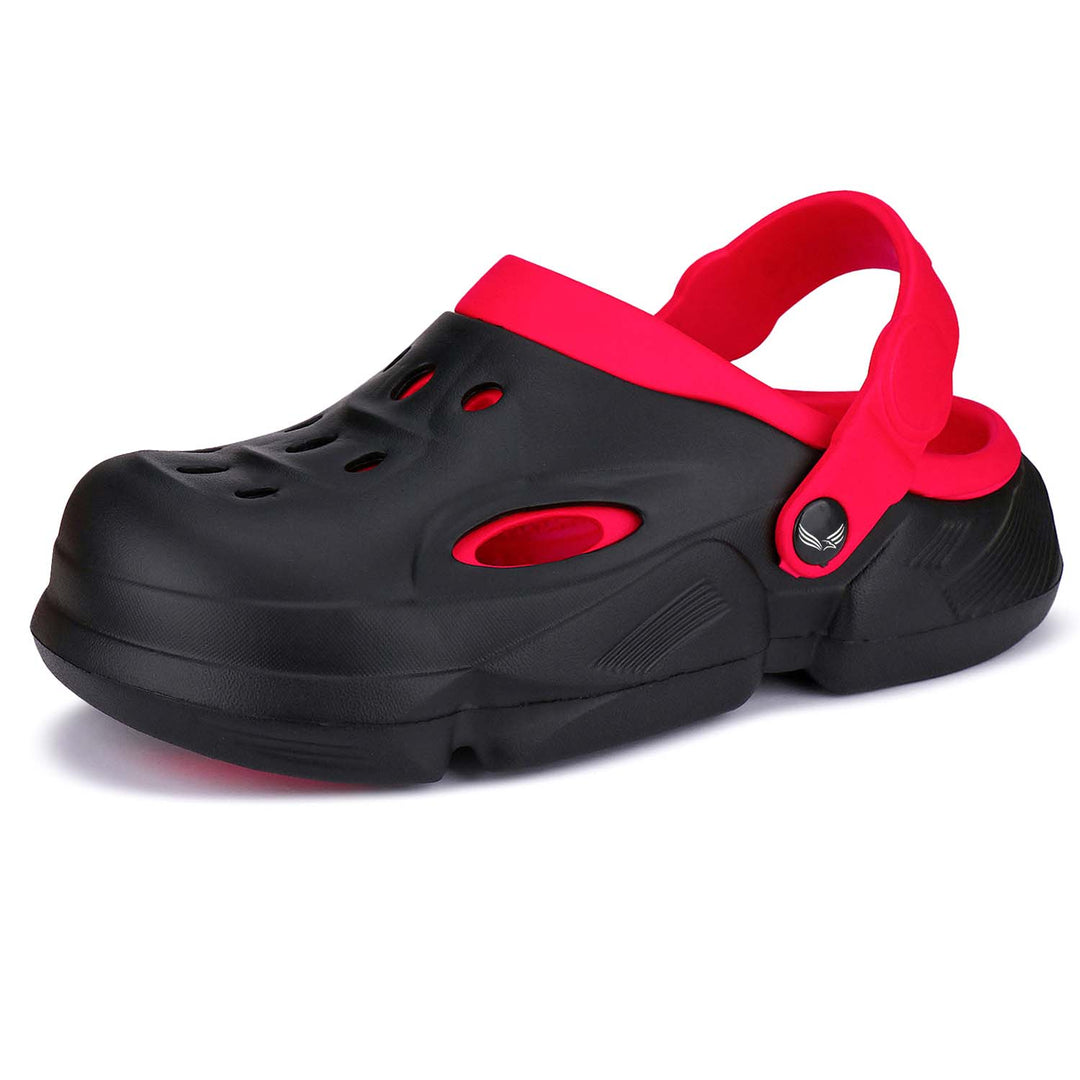 Bersache Extra Soft Classic Casual with Back Strap Regular wear with Ultra Soft & Flexibility Technology Flip-Flop for Men's/ Boy's -Red-6032