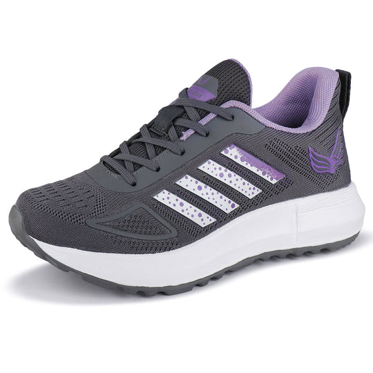 Bersache Premium Sports ,Gym, Trending Stylish Running shoes for Women (8029-Purple)