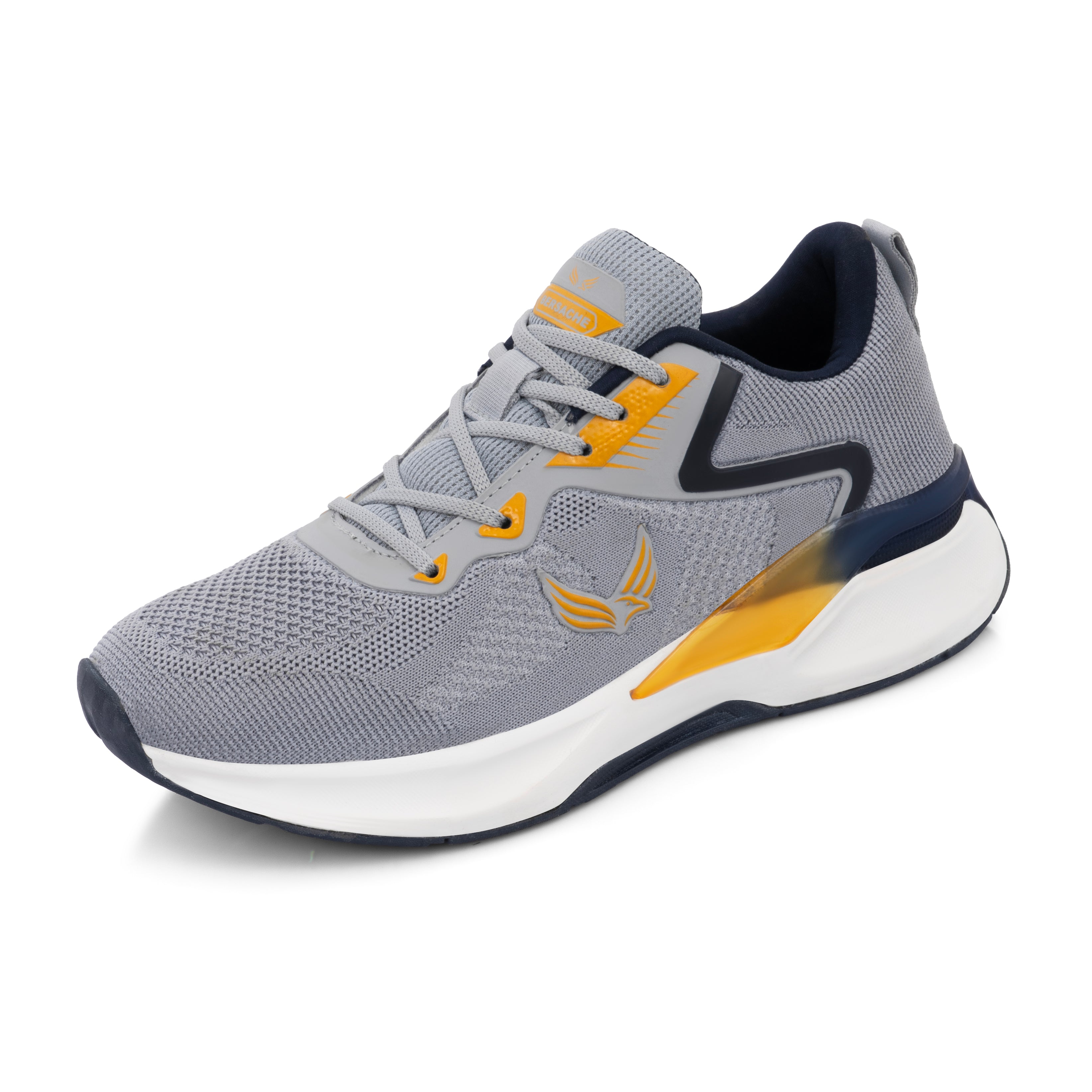 Bersache Premium Sports ,Gym, Trending Stylish Running Shoes For Men (9203-Grey).