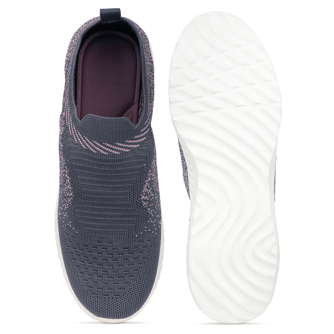 Bersache Premium Sports , Walking, Gym, Cricket, Trending  Running Shoes For Women's-(8172-Grey)