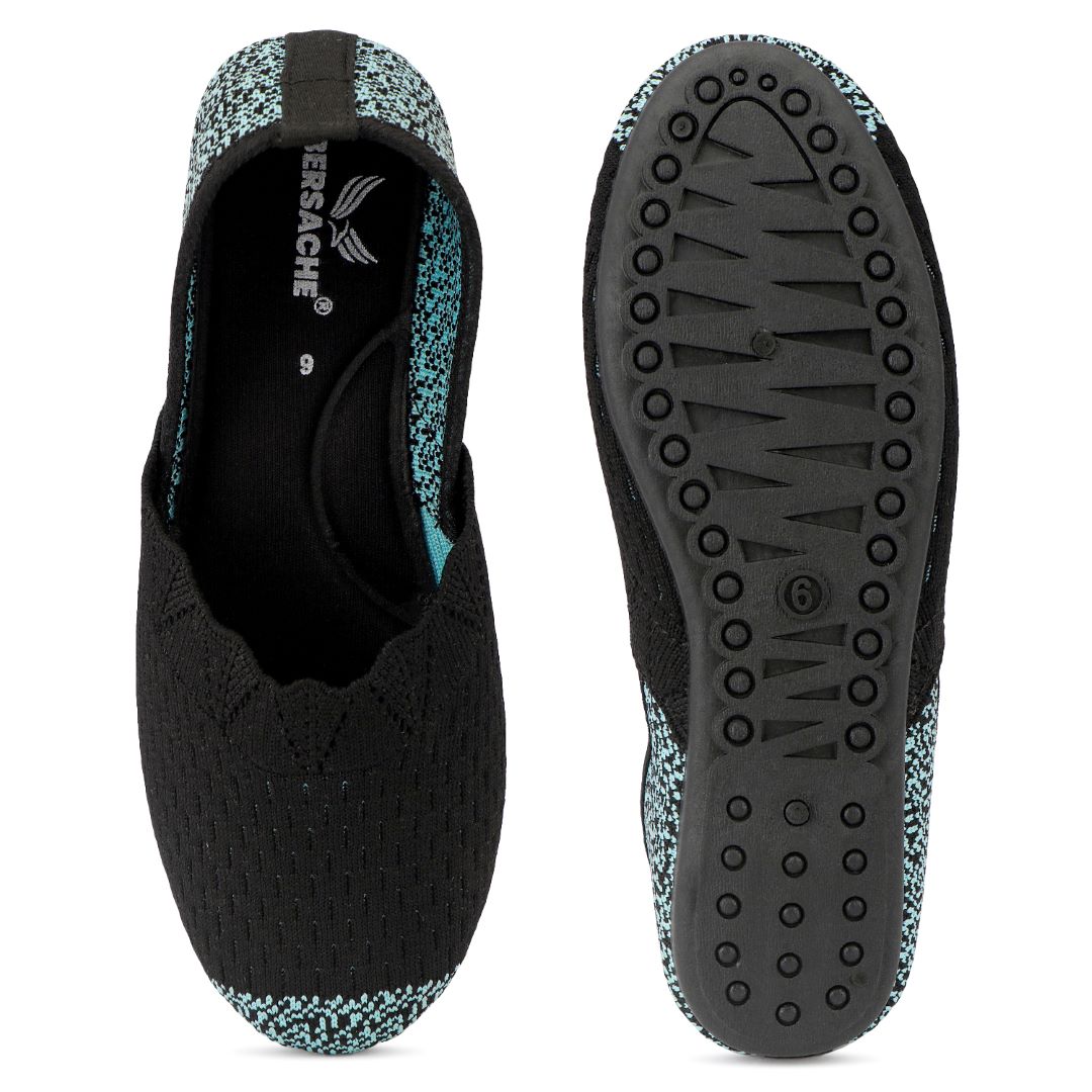BERSACHE Women's SPORTS – Lightweight, Breathable & Comfortable Daily Wear Shoes(GREEN-6274).