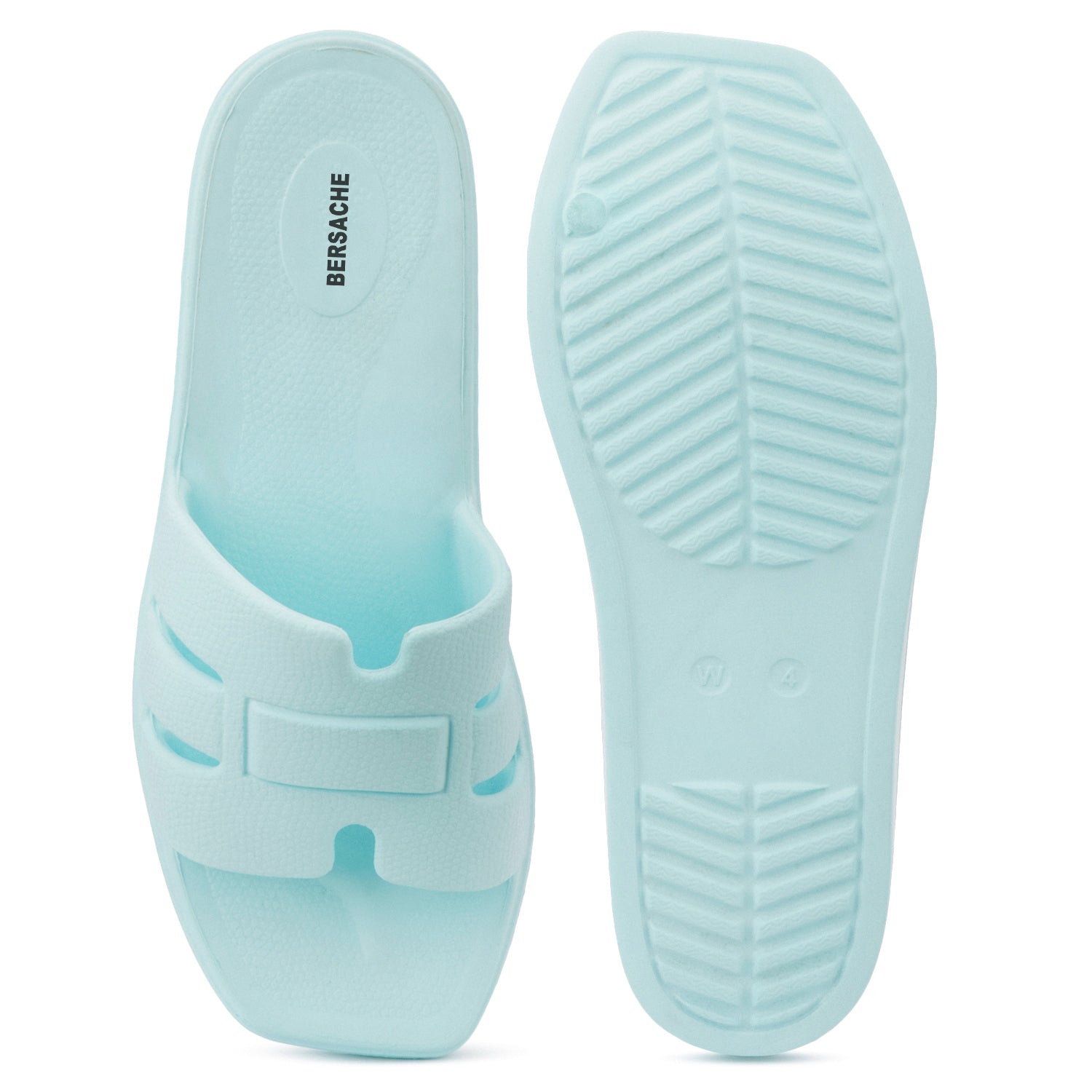 Bersache Extra Soft Classic Casual  with  Regular wear with Ultra Soft & Flexibility Technology Flip-Flop for Women's-(6300-Blue).