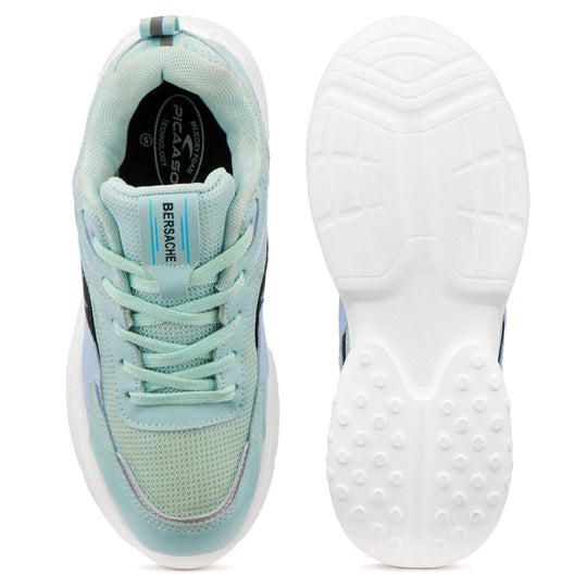Bersache Sneaker, Loafers ,Casual with Extra comfort Sneaker Colour Changing shoes for Women (Blue-8104)