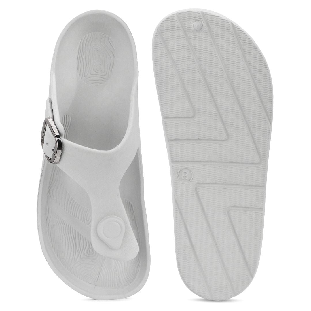 Bersache Extra Soft Classic Casual  with  Regular wear with Ultra Soft & Flexibility Technology Sandals for Men's-(6290-Grey)
