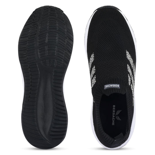 Bersache Premium Sports,Gym, Trending Stylish Running Shoes For Men (8109-Black)
