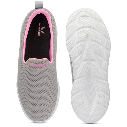 Bersache Sneaker, Loafers ,Casual with Extra comfort Sneaker Colour Changing shoes for Women (Grey-8098)