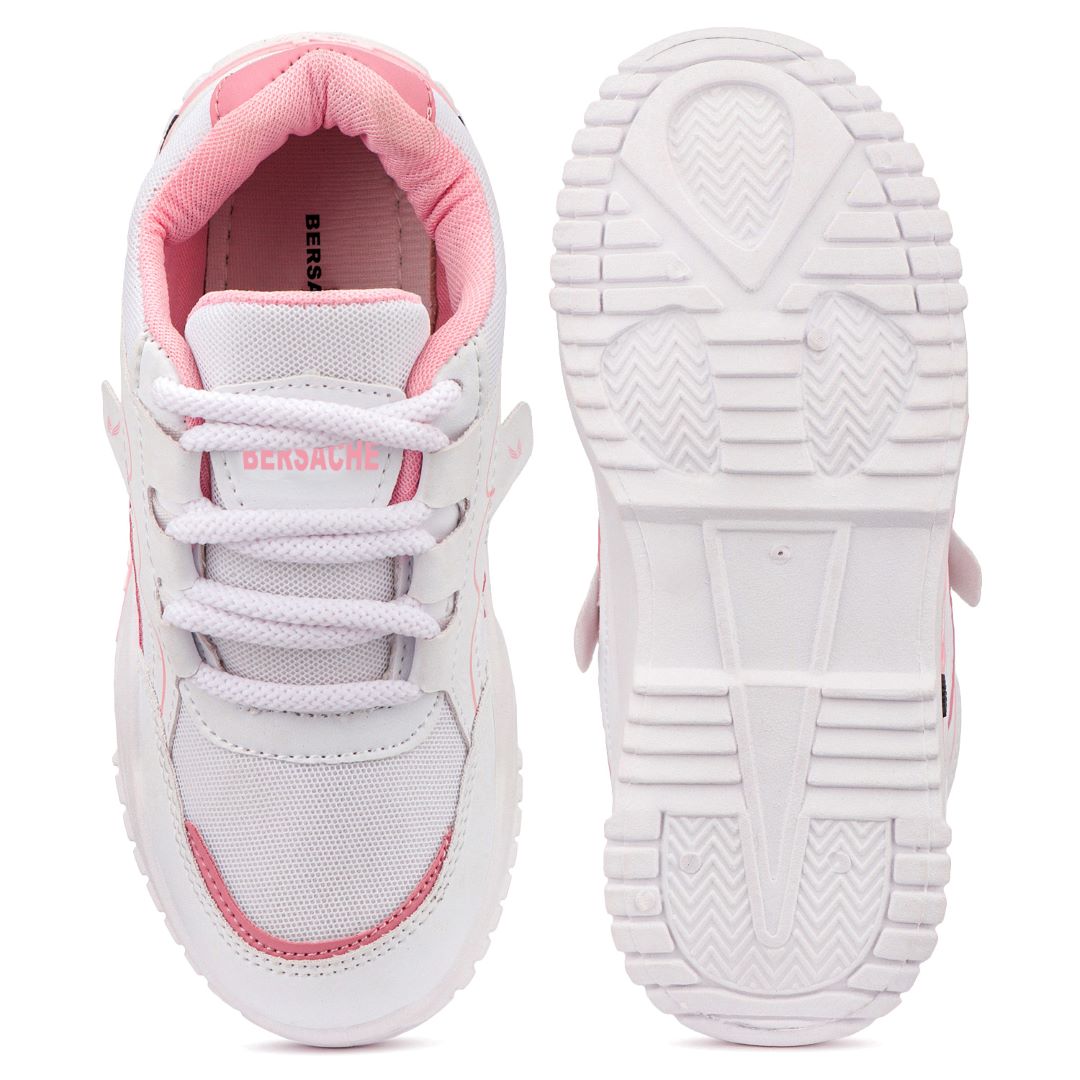 Bersache Premium Sports ,Gym, Trending Stylish Running Colour Changing shoes for Women (white-8102)