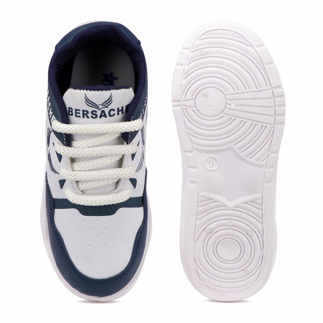 Bersache Premium Sports,walking,Gym,cricket,Trending Running Shoes For Kid's - Blue-6277.