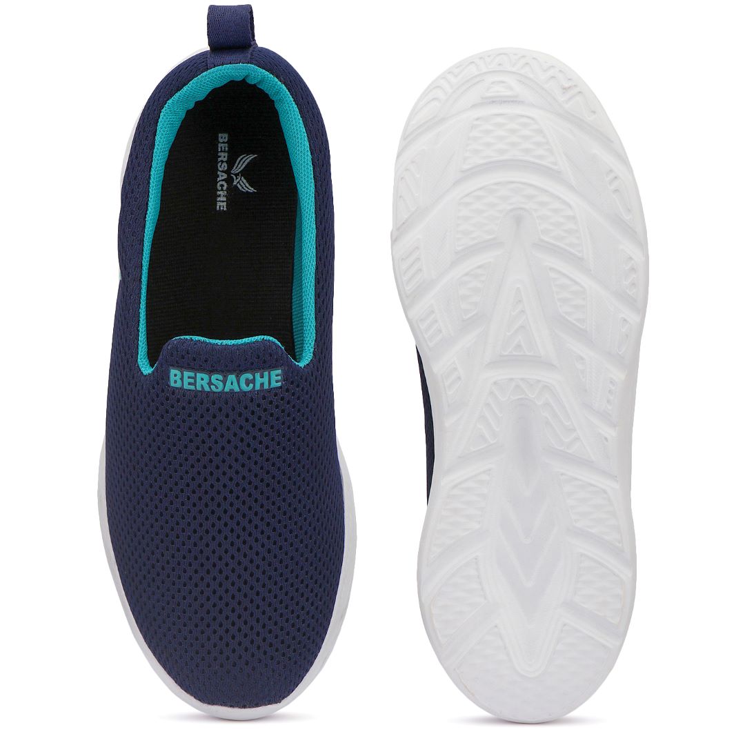 Bersache Sneaker, Loafers ,Casual with Extra comfort Sneaker Colour Changing shoes for Women (Green-8096)