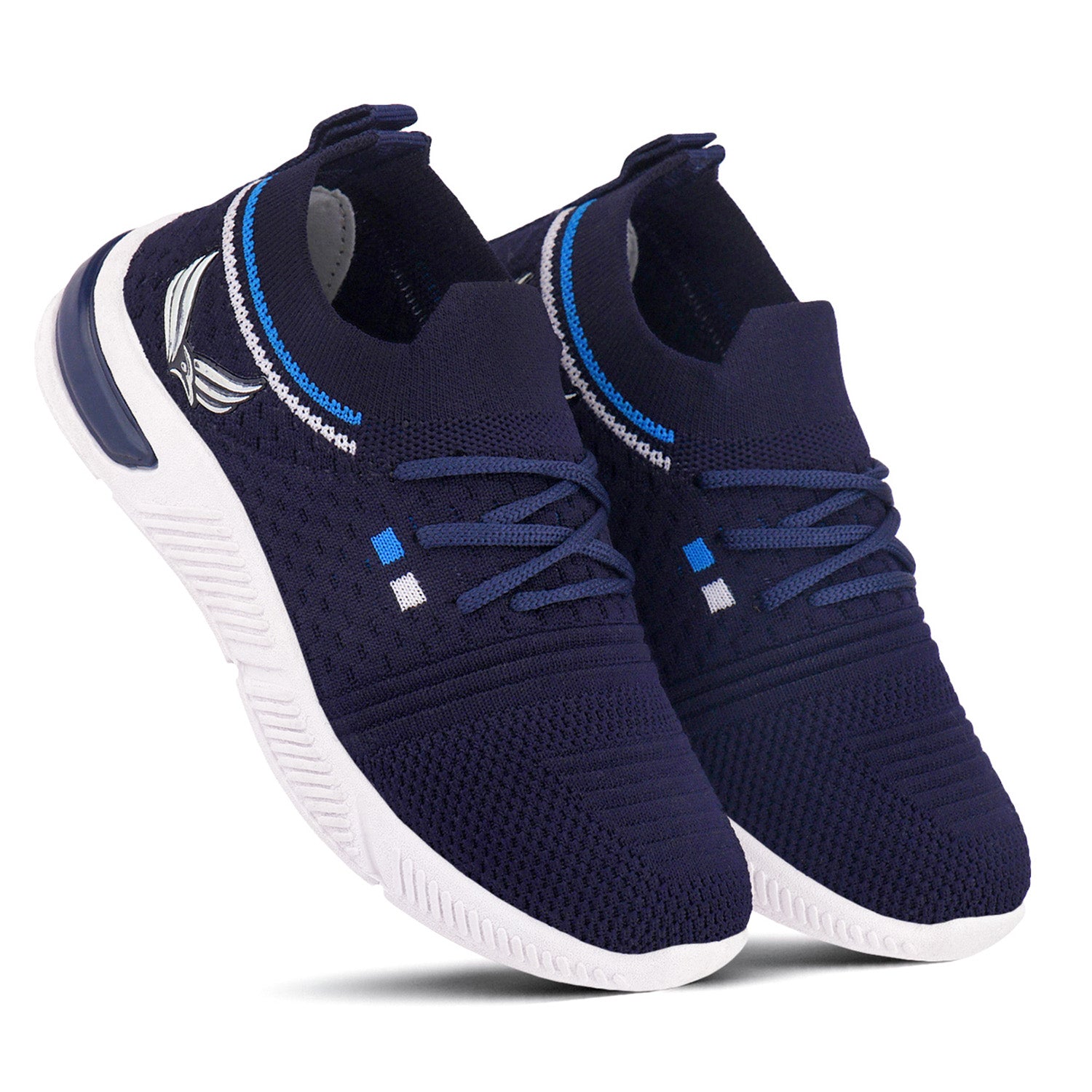 Bersache Casual Sneaker shoe for Kids|Soft Cushioned Insole,Slip-Resistance Casuals For Kids - Blue -8084.
